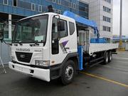 Новый грузовик Daewoo Novus 2012 г. 11.5 т с крановой установкой 7т  