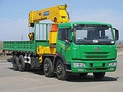 Бортовой грузовик Faw 8x4 с краном-манипулятором 16 т «Азия Трэйд»