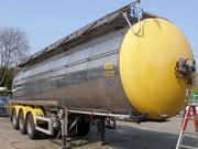 Полуприцеп-цистерна для перевозки пищевых жидкостей Производитель Feld